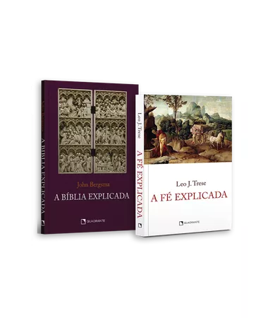 Kit: Livro A Bíblia explicada e Livro A fé explicada — Edição especial limitada — 2 volumes