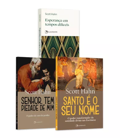 Kit: Santo é o seu nome, Senhor, tem piedade de mim e Pocket Esperança em tempos difíceis – 3 volumes