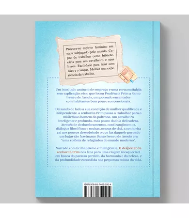 Livro O despertar da Senhorita Prim