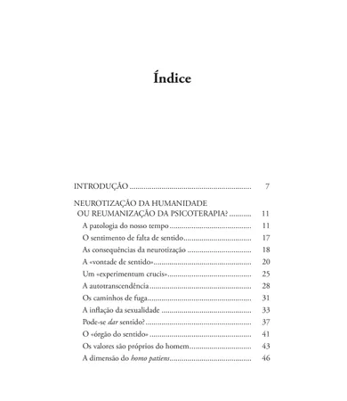 Livro Sede de sentido