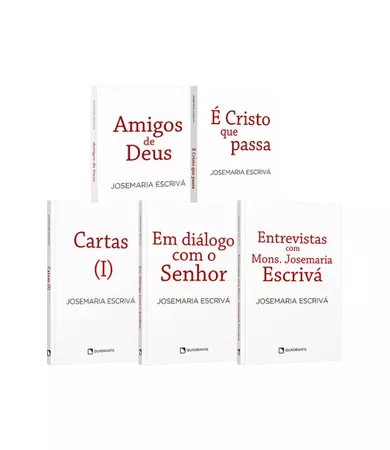 Coleção São Josemaria Escrivá - Capa Branca