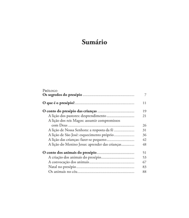 Livro O presépio das crianças