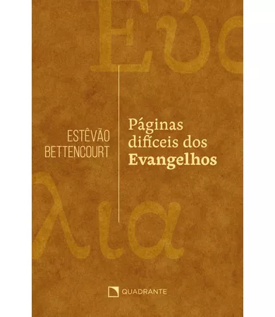 Livro Páginas difíceis do Evangelho