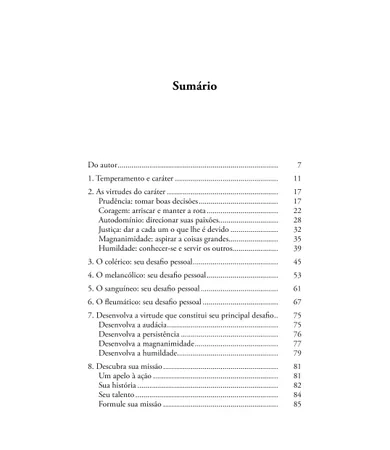 Livro Do temperamento ao caráter: Como tornar-se um líder virtuoso