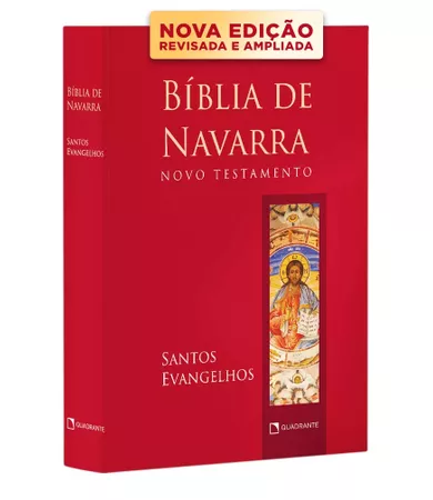 Bíblia de Navarra: Novo Testamento: Santos Evangelhos — Capa dura, edição premium