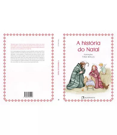 Livro A história do Natal — Capa dura