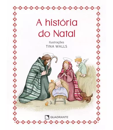 Livro A história do Natal — Capa dura