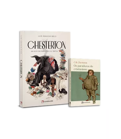 Kit  Pocket Os paradoxos do cristianismo e Chesterton: Um escritor para todos os tempos - 2 volumes, de Vários Autores