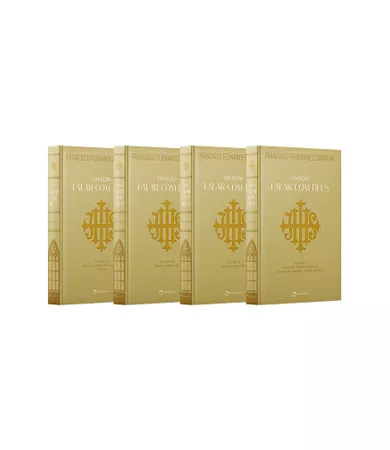 Coleção Falar com Deus Capa Dura em 4 volumes