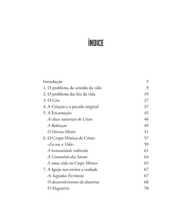 Livro Um mapa para a vida: Uma explicação simples da fé católica 