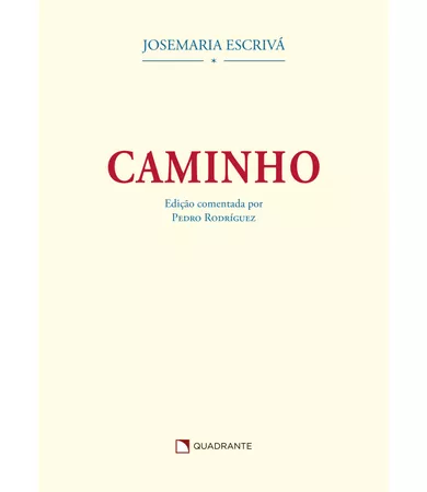 Livro Caminho: edição comentada por Pedro Rodríguez — Capa dura, especial e limitada
