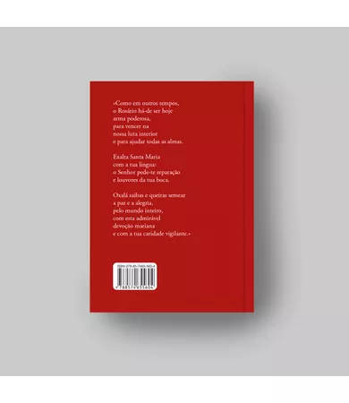 Pocket Santo Rosário — Coleção São Josemaria Escrivá — Capa branca