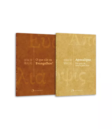 Kit: O que são os Evangelhos? e Apocalipse: Um guia de leitura para hoje  — 2 volumes
