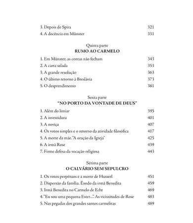 Livro Edith Stein: Filha de Israel, da Igreja e do Carmelo