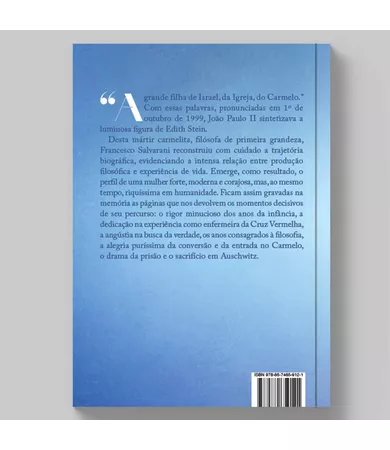 Livro Edith Stein: Filha de Israel, da Igreja e do Carmelo