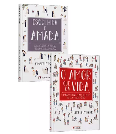 Kit: Escolhida e amada e O amor que dá a vida – 2 volumes