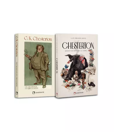 Kit  Pocket Os paradoxos do cristianismo e Chesterton: Um escritor para todos os tempos - 2 volumes