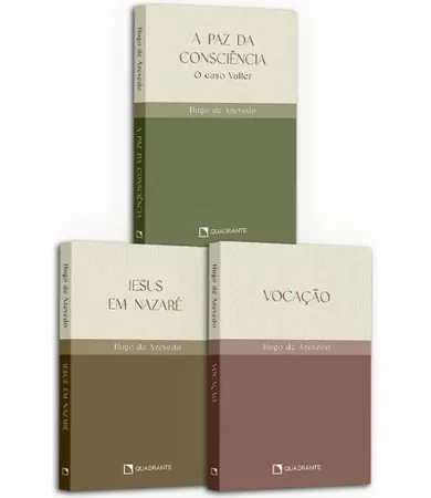 Kit: Pocket A paz da consciência, Pocket Jesus em Nazaré e Vocação – 3 volumes