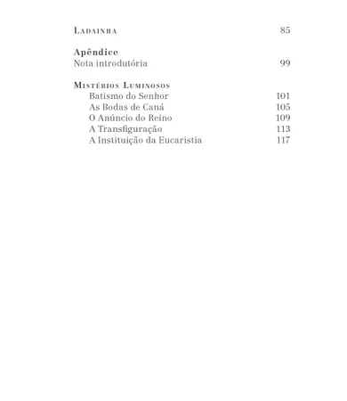 Pocket Santo Rosário — Coleção São Josemaria Escrivá — Tradicional