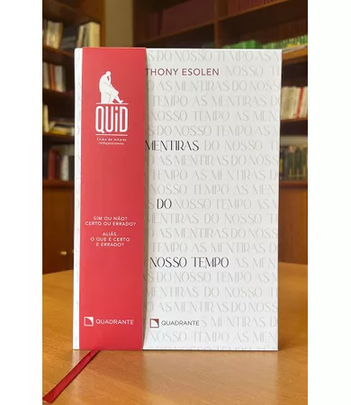 Livro As mentiras do nosso tempo — Capa dura