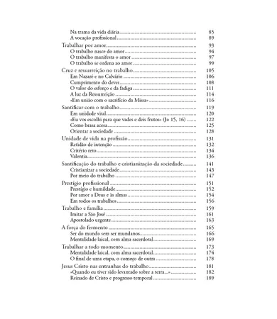 Livro Trabalhar bem, trabalhar por amor