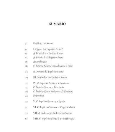 Livro Catecismo do Espírito Santo para adultos