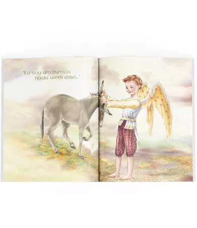 Livro Histórias de um burrico e seu Relojoeirinho: Biografia de São Josemaria Escrivá para crianças — Capa dura