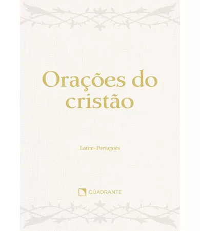 Pocket Orações do cristão: latim-português — Capa dura, nova edição premium