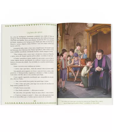 Livro Histórias de um burrico e seu Relojoeirinho: Biografia de São Josemaria Escrivá para crianças — Capa dura