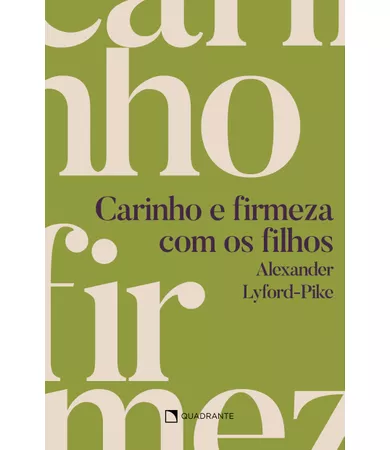 Livro Carinho e firmeza com os filhos