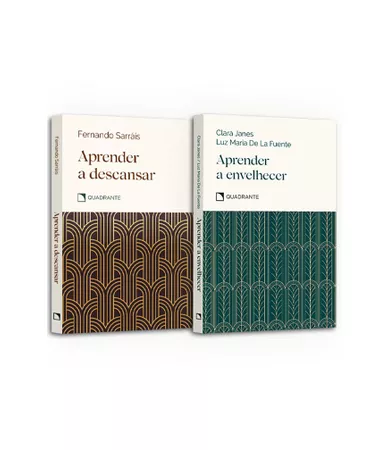 Kit Pockets: Aprender a descansar e Aprender a envelhecer - 2 volumes