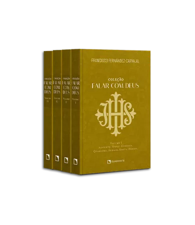 Coleção Falar com Deus Brochura em 4 volumes