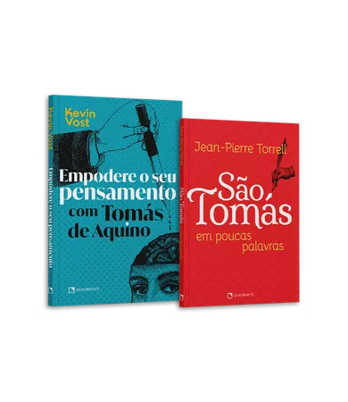 Kit: Empodere o seu pensamento com Tomás de Aquino e São Tomás em poucas palavras  — 2 volumes
