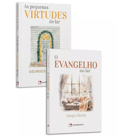 Kit: As pequenas virtudes do lar e O Evangelho no lar – 2 volumes