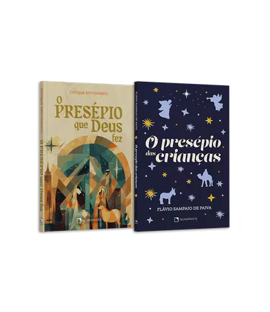 Kit: O presépio das crianças e O presépio que Deus fez — 2 volumes