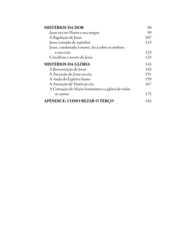 Livro O Rosário de Nossa Senhora