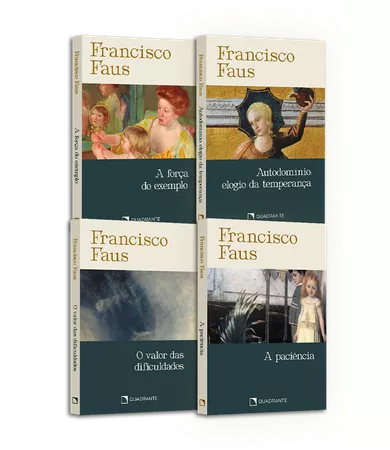 Kit Pockets: A força do exemplo, Autodomínio, O valor das dificuldades e A paciência – 4 volumes