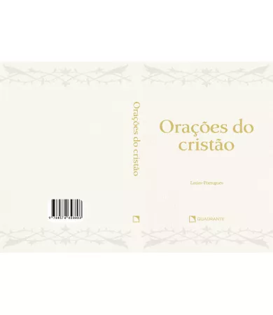 Pocket Orações do cristão: latim-português — Capa dura, nova edição premium