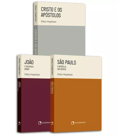 Kit Pockets: Cristo e os Apóstolos, João e São Paulo – 3 volumes