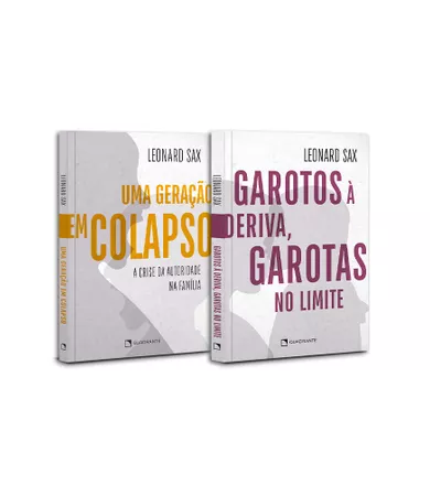 Kit: Uma geração em colapso e Garotos à deriva, garotas no limite – 2 volumes