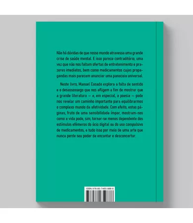 Livro Mais poesia, menos Prozac