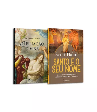 Kit: A filiação divina e Santo é o seu nome – 2 volumes