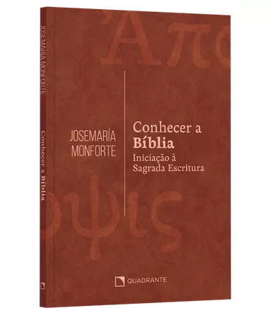 Livro Conhecer a Bíblia:  Iniciação à Sagrada Escritura