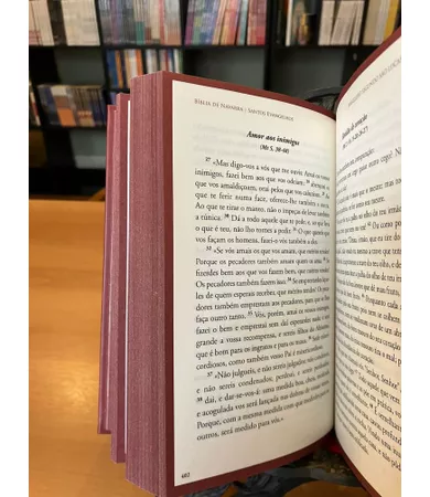 Bíblia de Navarra: Novo Testamento: Santos Evangelhos — Capa dura, edição premium