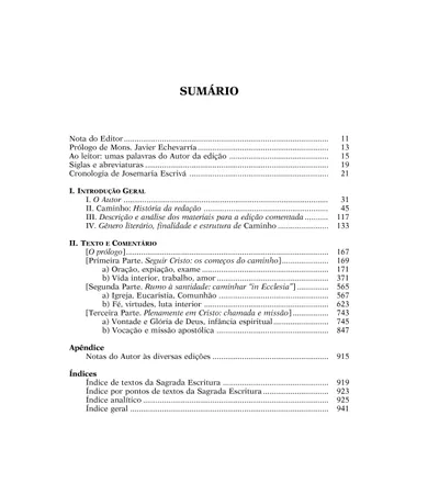 Livro Caminho: edição comentada por Pedro Rodríguez — Capa dura, especial e limitada