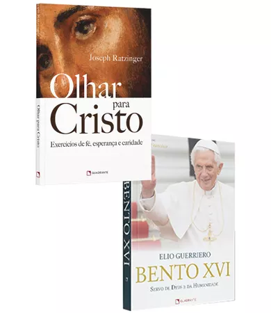 Kit: Olhar para Cristo e Bento XVI – 2 volumes