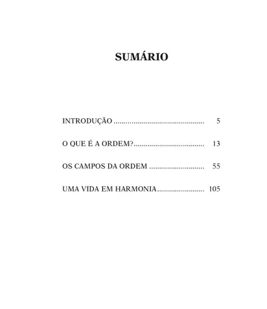 Pocket A virtude da ordem — Coleção Virtudes