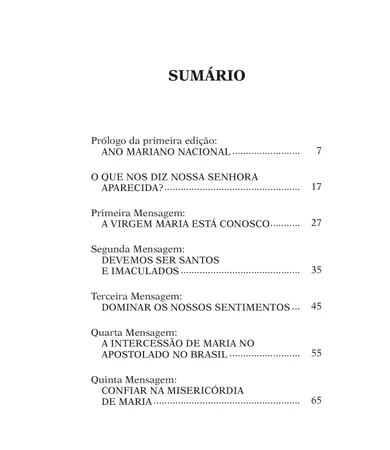 Pocket Mensagens de Nossa Senhora Aparecida — Coleção Vida Interior