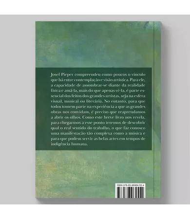 Livro Só quem ama canta: Arte e contemplação