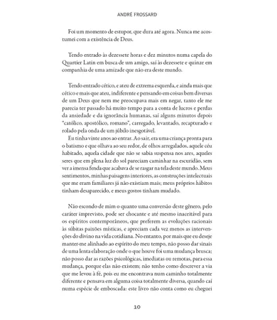 Livro Deus existe, eu o encontrei